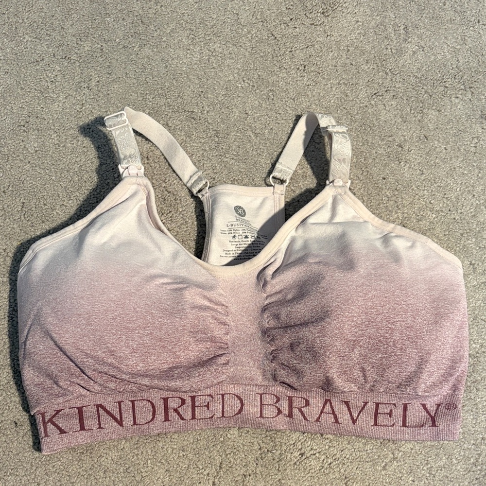 Kindred Bravely Women's Pink Nursing Bra